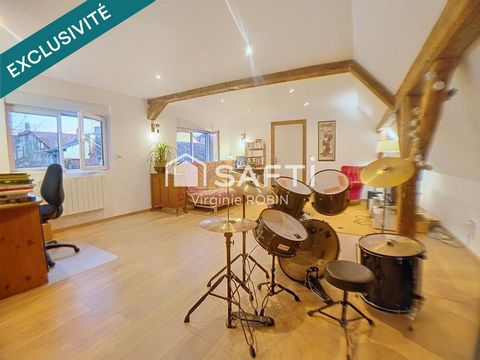 Duplex chaleureux avec extérieur