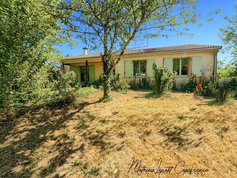 Maison à vendre 5 pièces BASSILLAC ET AUBEROCHE (24) garage, terrain 1952 M²