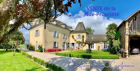 Belle demeure à vendre en nue-propriété GARDERES (65)