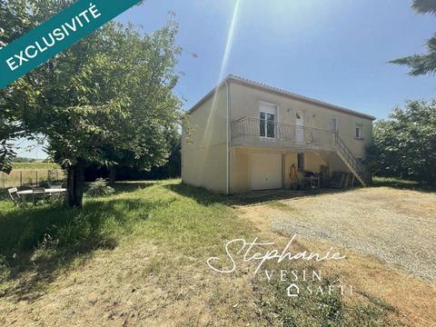 Maison familiale 3 chambres, grand garage, terrain 1 200 m²