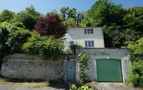 Située à 10 min de Saumur - Maison à vendre 3 pièces - jardin et garages