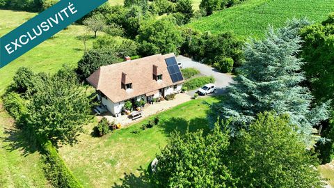 Maison 122m² - 4 à 5ch - 32000m² Au calme - Sous-sol total
