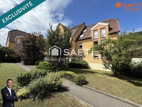 Superbe appartement de 3 pièces disposant d'une terrasse, d'un jardin, d'une place de stationnement privée et d'un garage !