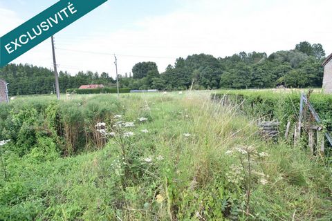Terrain constructible à Bruille saint Amand