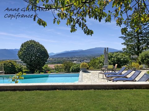 SILLINGY quartier Bromines : SUPERBE VILLA INDIVIDUELLE avec vue panoramique , piscine et jardin arboré