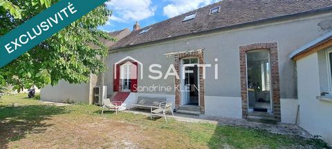 Maison ancienne 113 m², 5 pièces avec jardin clos et dépendance.
