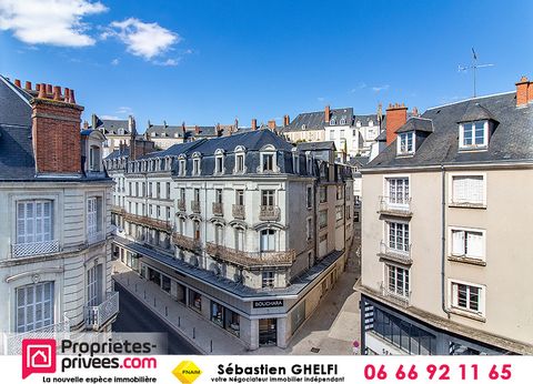 Blois hypercentre appartement avec 3 chambres et bureau