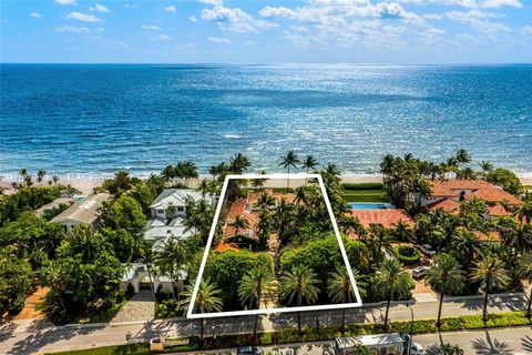 This Golden Beach property is a rare oceanfront gem boasting 31,500 SF of oceanfront land & 100' of direct beachfront. This prime location offers panoramic ocean views & direct access to the pristine sands of the beach, making it a unique opportunity...