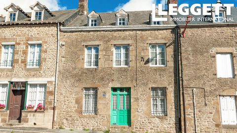 A09186 - This is a delightful three bedroom house in the heart of a quiet Mayenne village. There is a large living room with central fireplace and a spacious fitted kitchen on the ground floor, along with a modern shower room and a utility room. Thre...