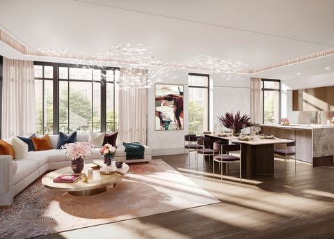 Dit indrukwekkende penthouse ligt op de bovenste verdieping van de gewilde Lucan Residences in Chelsea en strekt zich uit over een uitgestrekt terrein van 3.229 m². Het appartement maakt deel uit van het eerste op zichzelf staande pand in de Autograp...