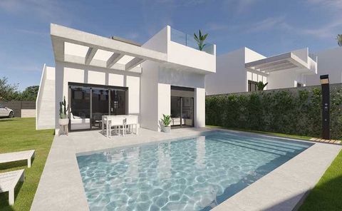 Description of object: These beautiful and modern detached villas consist of a constructed area of approx. 191 m² (including terraces) with 3 bedrooms, 2 bathrooms (1 en-suite), 1 living / dining room with modern fitted kitchen, 2 terraces and 1 roof...