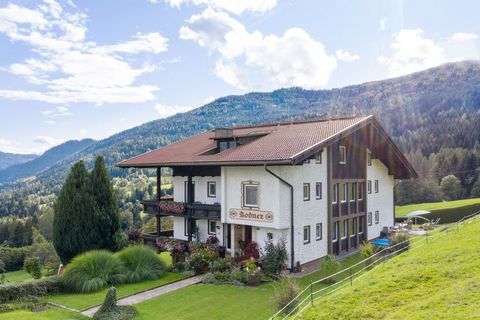 Dieses schön gelegene Ferienhaus befindet sich in Afritz am See in Kärnten, im wunderschönen 