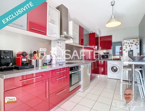 EXCLUSIVITÉ SAFTI, Sur le secteur du Moulin à Vent, avenue Francis de Pressensé, découvrez ce bel appartement T4 de 80m², au 1er étage avec ascenseur, dans une résidence sécurisée de 2006. Le hall d'entrée dessert une spacieuse pièce de vie climatisé...