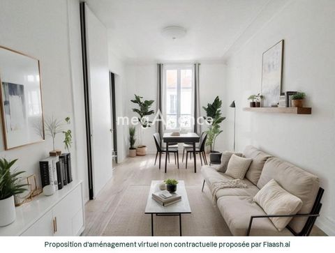 Quartier Epinettes, 2 pièces cosy au 2? étage avec ascenseur