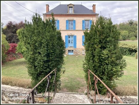 Dpt Allier (03), à vendre proche de Moulins - Maison de maître et Moulin aménagé de 667 m2 - Terrain 3,52 ha
