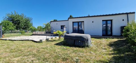 Maison de plain pied deux chambres et jardin