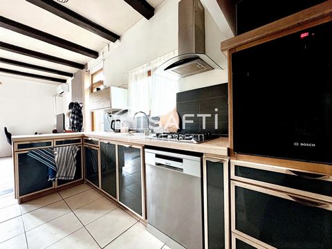 Maison de village 160m2 avec terrain de 2300m2 et une remise de 80m2