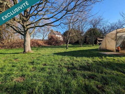 Terrain constructible en centre bourg