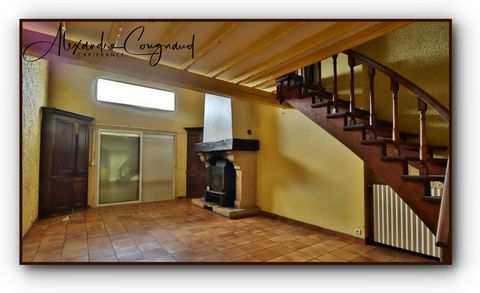 A vendre Massaguel (TARN) Maison de village 150 m² avec terrasse, 4 chambres et grand garage