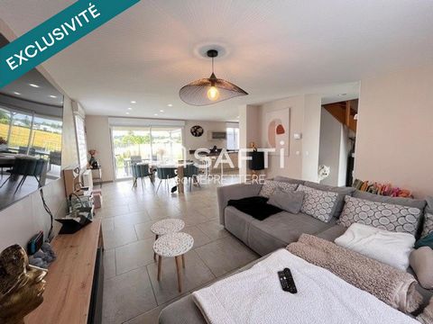 Maison individuelle lumineuse de 104,70 m² avec garage et jardin