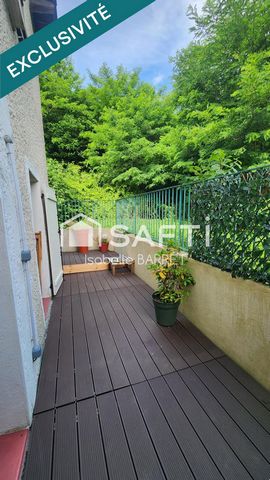 Bel appartement + extérieur + parking privative