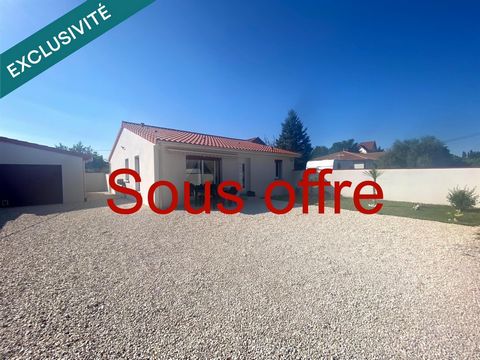 Maison plain pied T4 de 2023 ,90m2 , 3 chambres , garage
