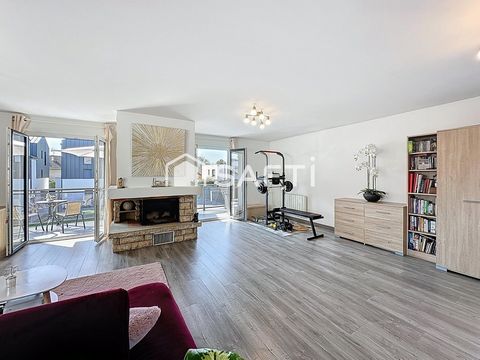 Thonon-les-Bains -T4 rénové de 114 m² avec balcons