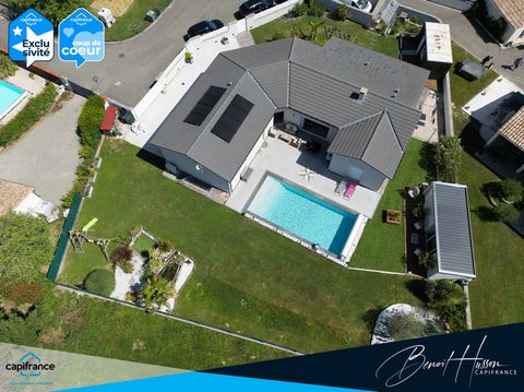 Maison Contemporaine - T4 - 134m² habitable - jardin - piscine