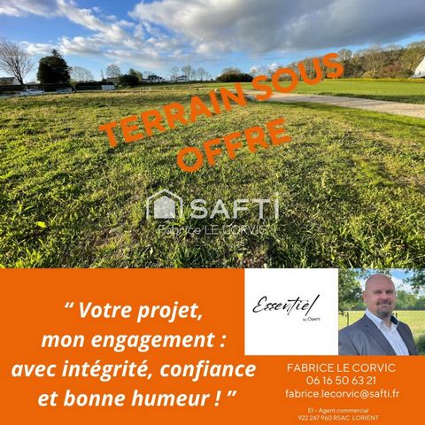 TERRAIN CONSTRUCTIBLE de 571 M2 A GUENIN
