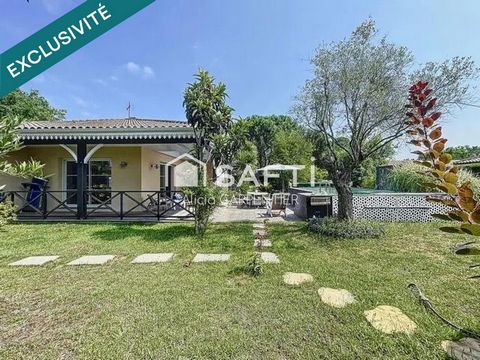 Maison Contemporaine de plain-pied dans un cadre verdoyant