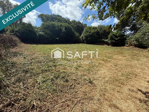 TERRAIN ENTIEREMENT CONSTRUTIBLE DE 470 M 2 NON VIABILISE