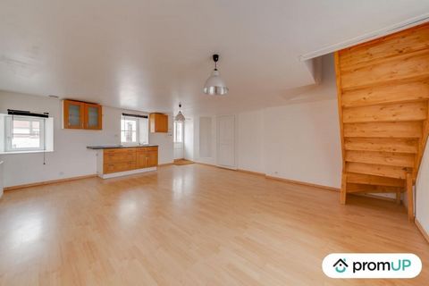 You will love this apartment which offers good-sized living rooms and a very nice luminosity. It offers a large kitchen of 32 m² with pine-effect floating parquet flooring. The kitchen offers a sink, high and low storage units and a worktop. The 23 m...