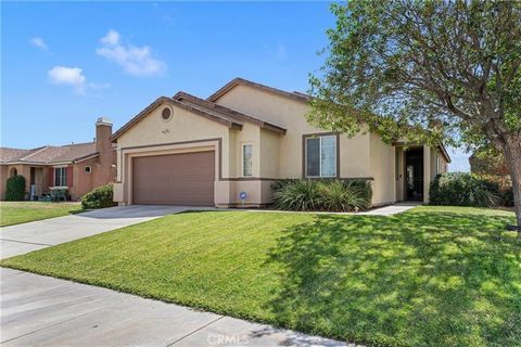 Schedule your appointment to see this well kept Adelanto home today. When you pull up you will notice the lovely curb appeal this home has to offer with a fully landscaped front and backyard. With plenty of grass this home is perfect for those with p...