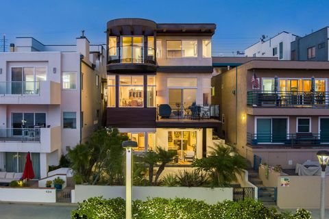 Nestled on the globally recognized 'front row' location of Manhattan Beach, this residence located on The Strand promises unparalleled luxury. A testament to refined coastal living, this contemporary gem sitting on a full 33’x105’ lot, is truly the u...