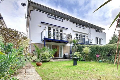 A charming townhouse set on a quiet road on Sandbanks peninsula. With three/four bedrooms, two balconies, integral garage and private garden this is a lovely choice as a main residence or spacious family holiday home – viewing is highly recommended! ...