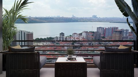 Appartements Spacieux Avec Grands Balcons Avec Vue sur le Lac à Istanbul Kucukcekmece Les appartements sont situés à Kucukcekmece, l'un des centres d'investissement les plus facilement accessibles de la rive européenne d'Istanbul. Le quartier de Kucu...