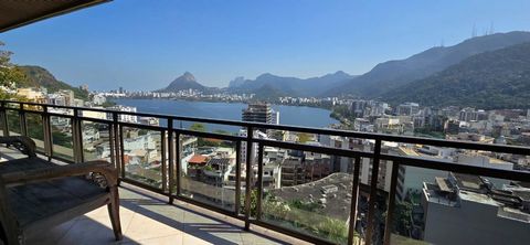 Spectacular apartment in a luxurious building, one unit per floor. All fenced off from balcony. Entrance hall, lounge in 3 environments, TV room, toilet, office with bathroom (could be a suite), 3 suites and a music studio. Pantry with a view, equipp...