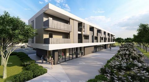 Appartementen te koop in een nieuw project in aanbouw, Labin! Extreem hoogwaardige constructie, uitstekend ontworpen. De nieuwe wooneenheid in aanbouw van 3 verdiepingen (begane grond + 2 verdiepingen), zal beschikken over buitenparkeerplaatsen rondo...