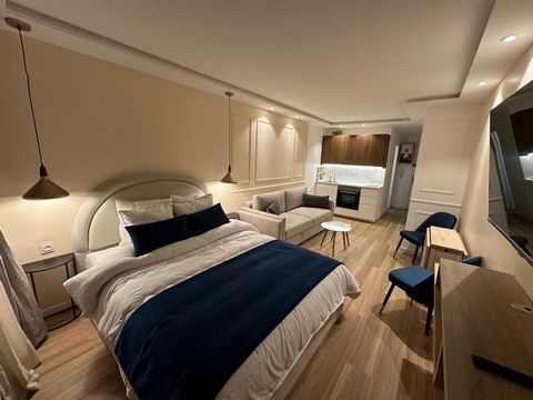 Newly refurbished studio located in the heart of Paris, 10 minutes from the Eiffel Tower and the Champs de Mars. +. Available from 01 /08 /2024 to 15 /09 /2024 + The bright living room opens onto a balcony that is not overlooked. The studio has a dou...