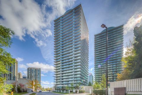 Exceptionally Located in the Vibrant Heart of North York, this spacious 2 Bedroom + 2 Bathroom Corner Condo Unit is a True Gem! Featuring an Expansive Wrap-Around Balcony and an Abundance of Floor-to-Ceiling Windows, the Residence Bathes in Natural L...