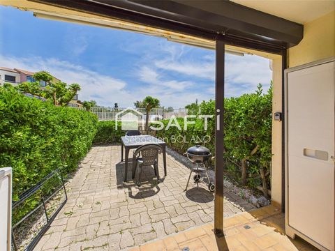 Appartement de type 2 avec jardin - Résidence Les Barcarelles - Le Barcarès.