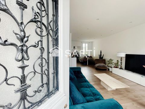 Charmante maison lumineuse et traversante de 105m2