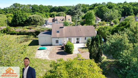 Maison indépendante 149 m² avec grand terrain et 3 garages à Moncé