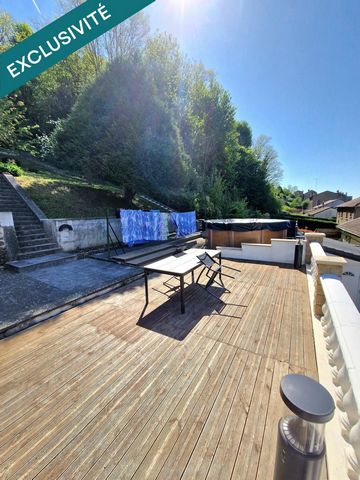 Maison individuelle avec 5 chambres, garage, terrasse, jardin et piscine !