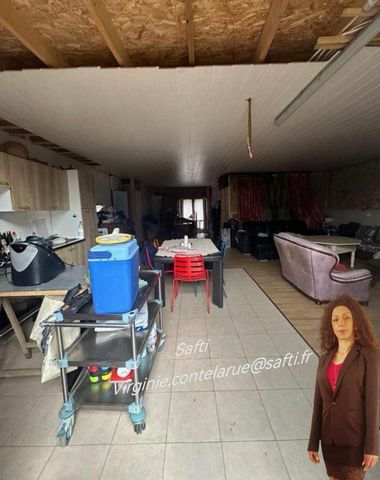 Grange semi habitable avec eau et électricité