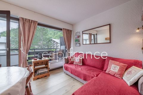 Appartement à vendre studio cabine 27m2 avec parking couvert LES CONTAMINES MONTJOIE (74)