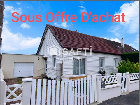 Bourg de Ouistreham, plain-pied avec 2 chambres !
