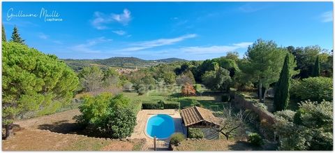 Propriété de 218m² habitable 6 pièces sur grand terrain avec vue dégagée à Gabian (34)