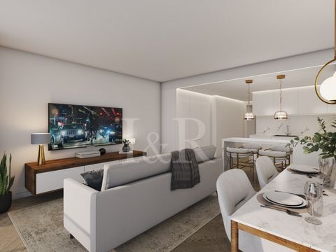 Spacious two-bedroom apartment of 113 sqm, located in the Bocage 65 development in Avenidas Novas, Lisbon. This 2-bedroom apartment has an entrance hall, a guest bathroom, a 9 sqm kitchen with a laundry area, a living room and two bedrooms, both with...