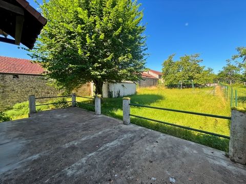Maison à vendre 5 pièces proche de CLUNY (71) - 100 m² - jardin 600 m² - Village avec commerces